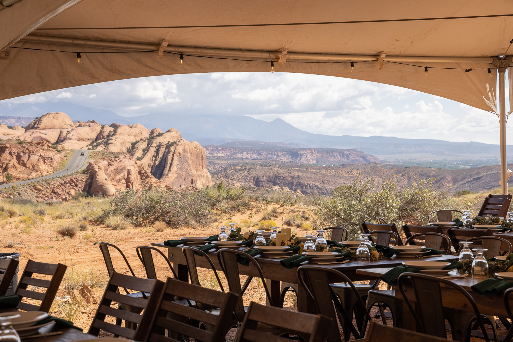 Lionsback Resort open house event, Moab, Utah.