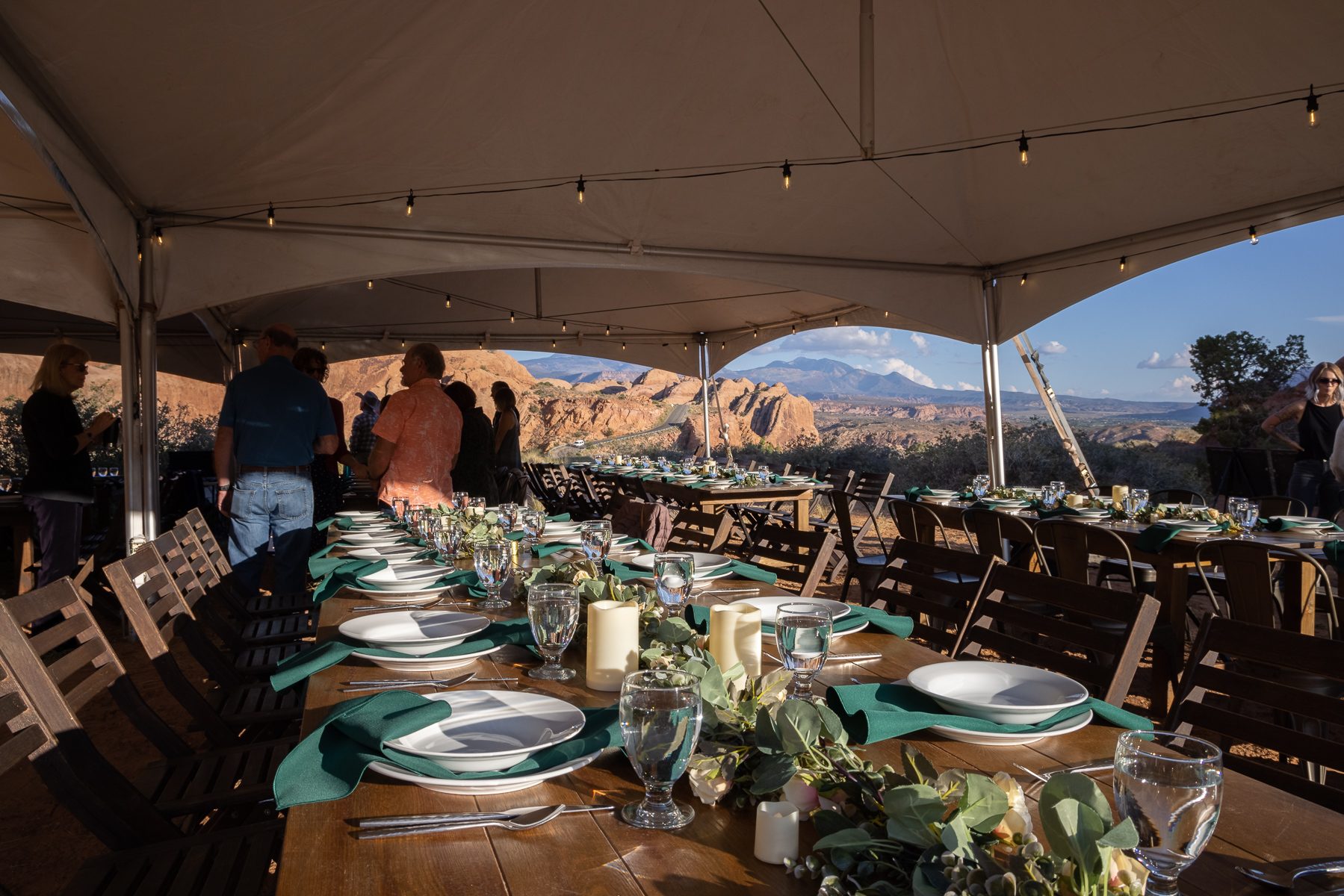 Lionsback Resort open house event, Moab, Utah.